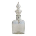 Embossed Glass Bottle w/Stopper
