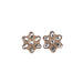 Small Clear Flower Stud Earring