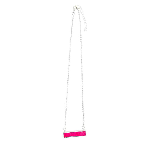 Pink Bar Necklace