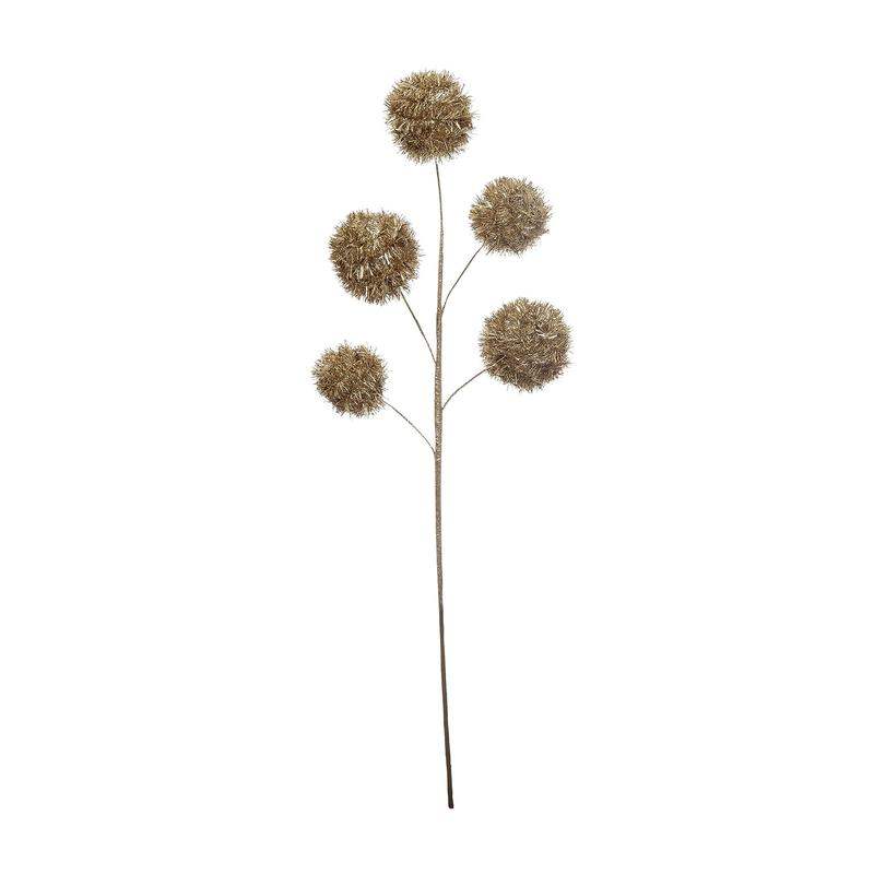 Creative Co-Op Tinsel Ball Pick