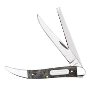 Case Gray Birdseye Maple - Smooth Fishing Knife