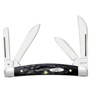 Case Jigged Rough Black Synthetic - Small Congress
