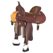 Circle Y Saddlery Martha Josey Cash Go Round 13 1/2 Inch Barrel Saddle