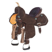 Circle Y Saddlery Josey Mitchell Lightweight Lightspeed 13 Inch Barrel Saddle