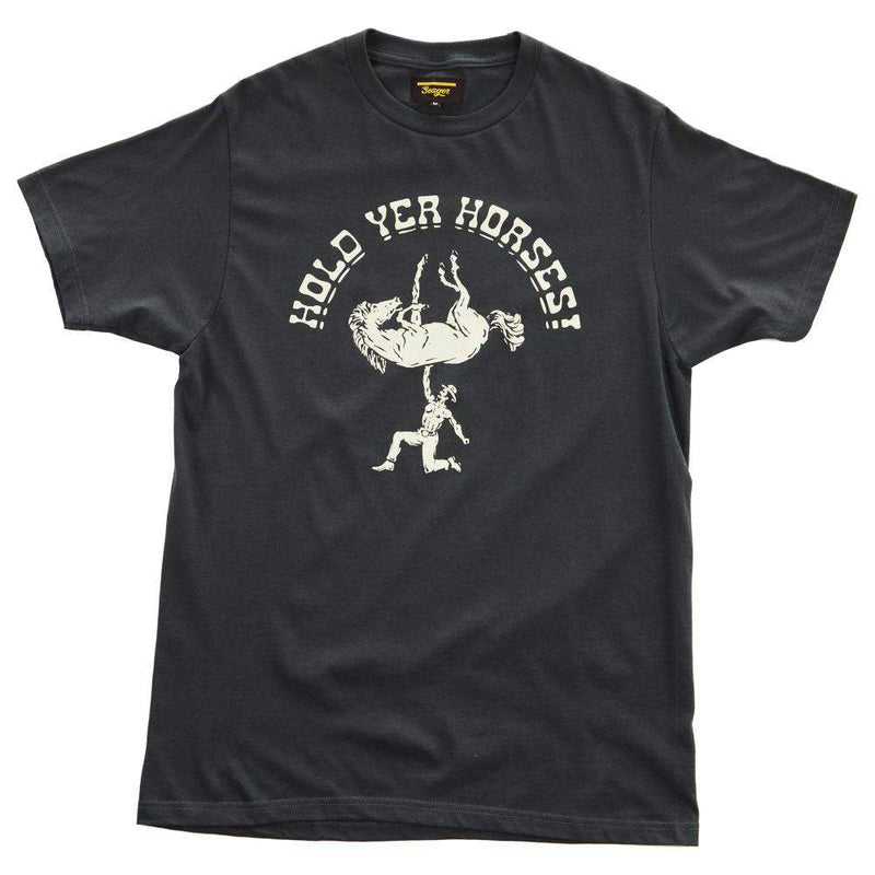 Seager Inc Mens Atlas Black Tee