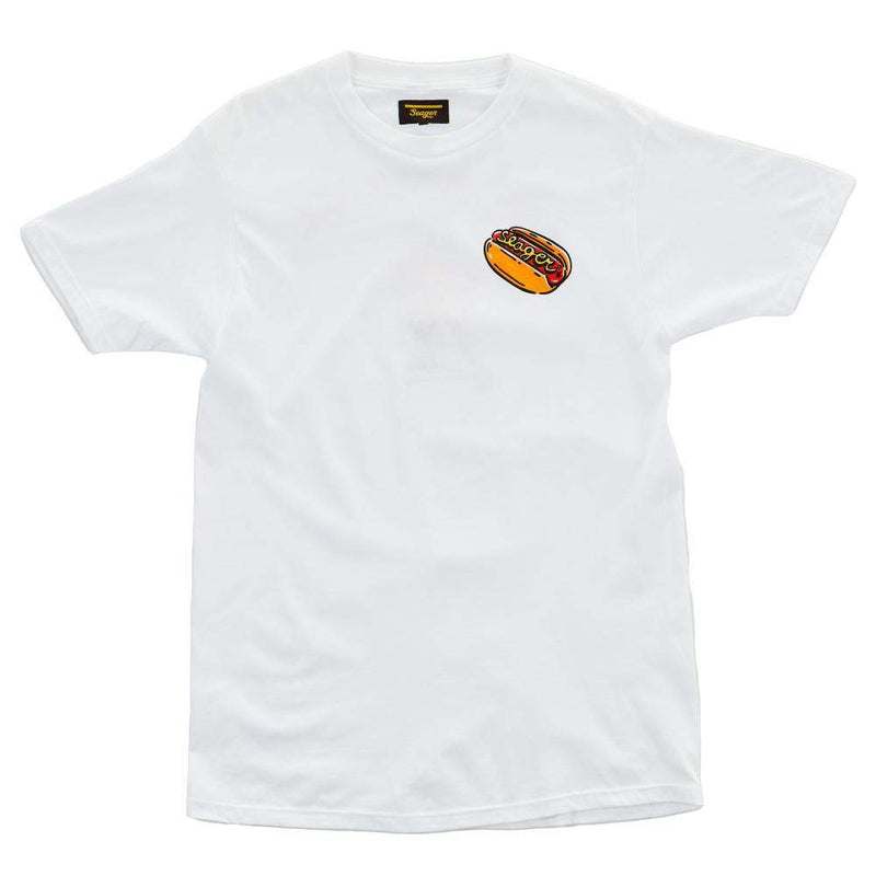 Seager Inc Mens Backyard White Tee
