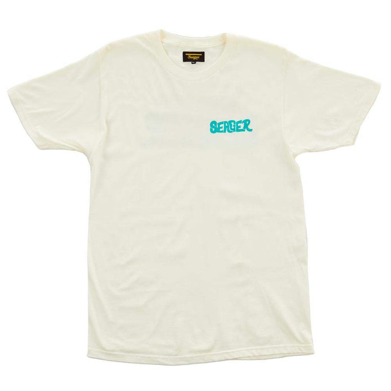 Seager Inc Mens White Big Three Tee