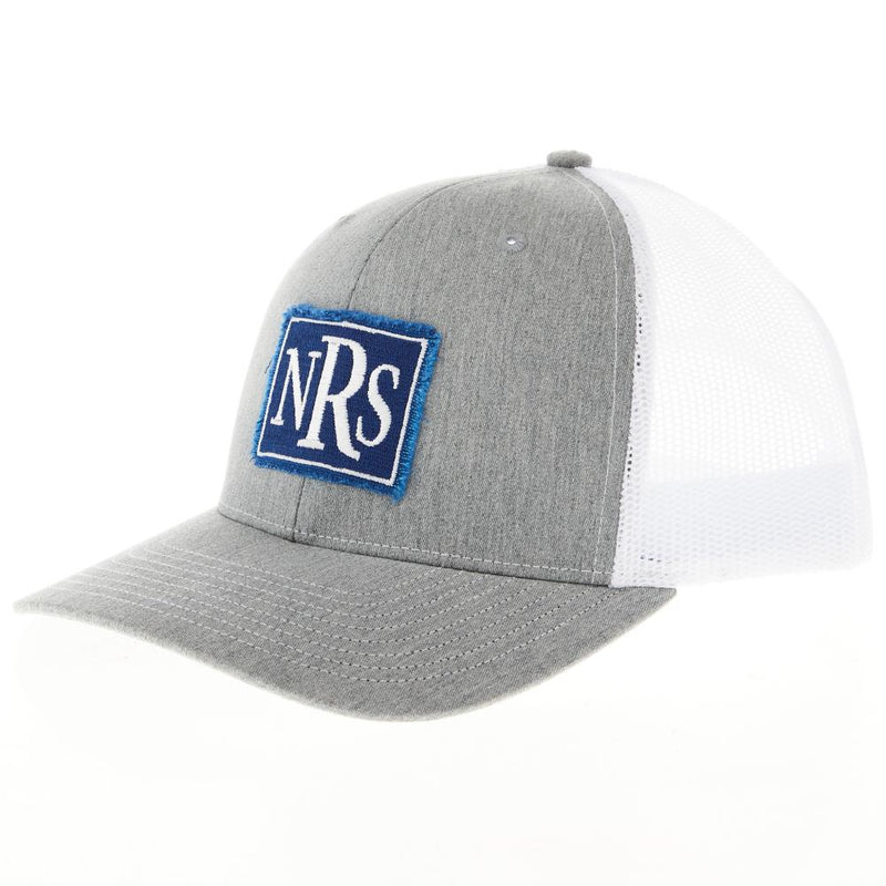 Grey and White Cap