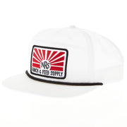 Ranch Feed Supply White and Black Cap
