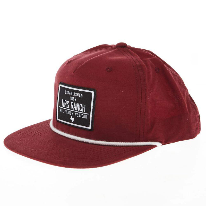 Ranch Cardinal and White Cap