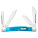 Case Caribbean Blue Bone - Sawcut Jig Small Congress