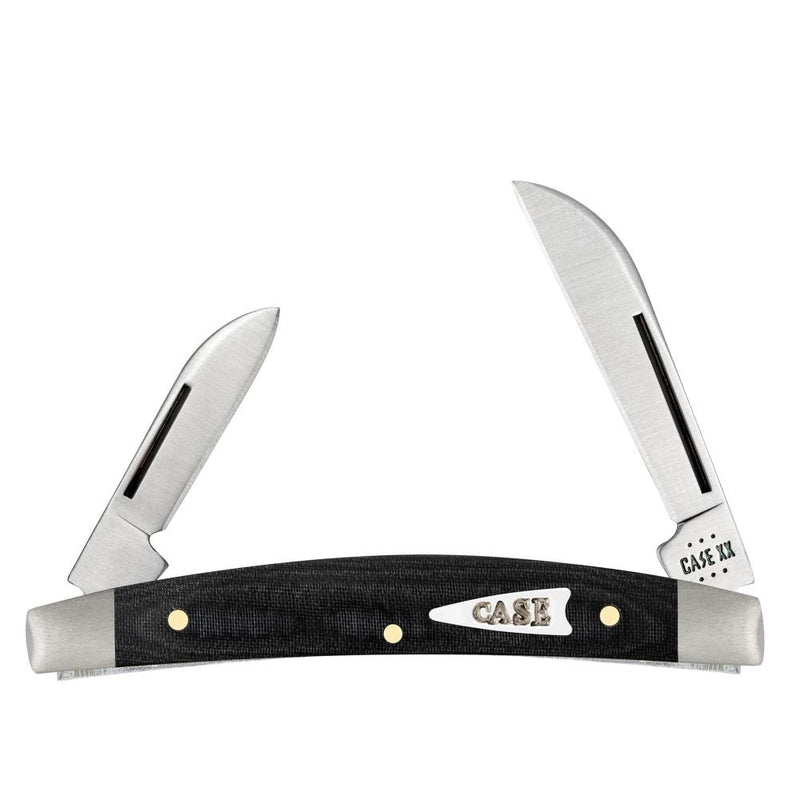 Smooth Black Micarta - Small Congress