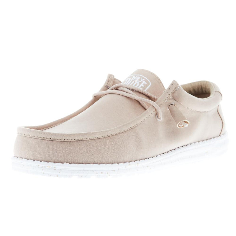 Men's Wally Slub Tan Canvas Shoes