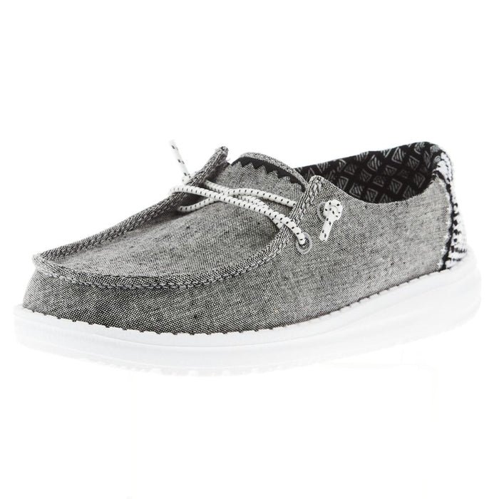 Youth Wendy Chambray Woven Onyx