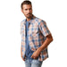 Mens Retro Blue Heaven Fit Shirt