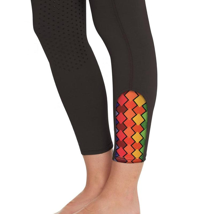 Ovation Womens GripTec Silicone Knee Patch Tight