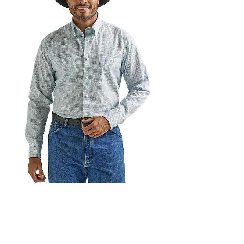 Wrangler Mens George Strait Long Sleeve