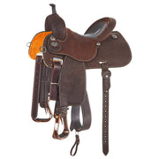 Martin Saddlery Chocolate Roughout Crown C Barrel Saddle