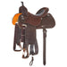 Martin Saddlery Chocolate Roughout Crown C Barrel Saddle