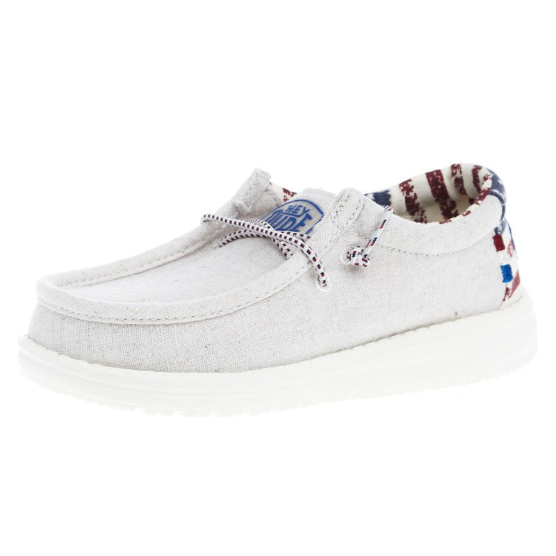Youth Wally Off White Patriotic