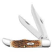 Amber Bone CS - Peach Seed Jig Folding Hunter