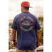 Burlebo Men's Navy Neon Duck Tee Shirt