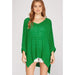 She & Sky Women's Hi Low Knit Sweater