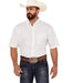Wrangler Men's Geo Print Short Sleeve Button Down Western Shirt