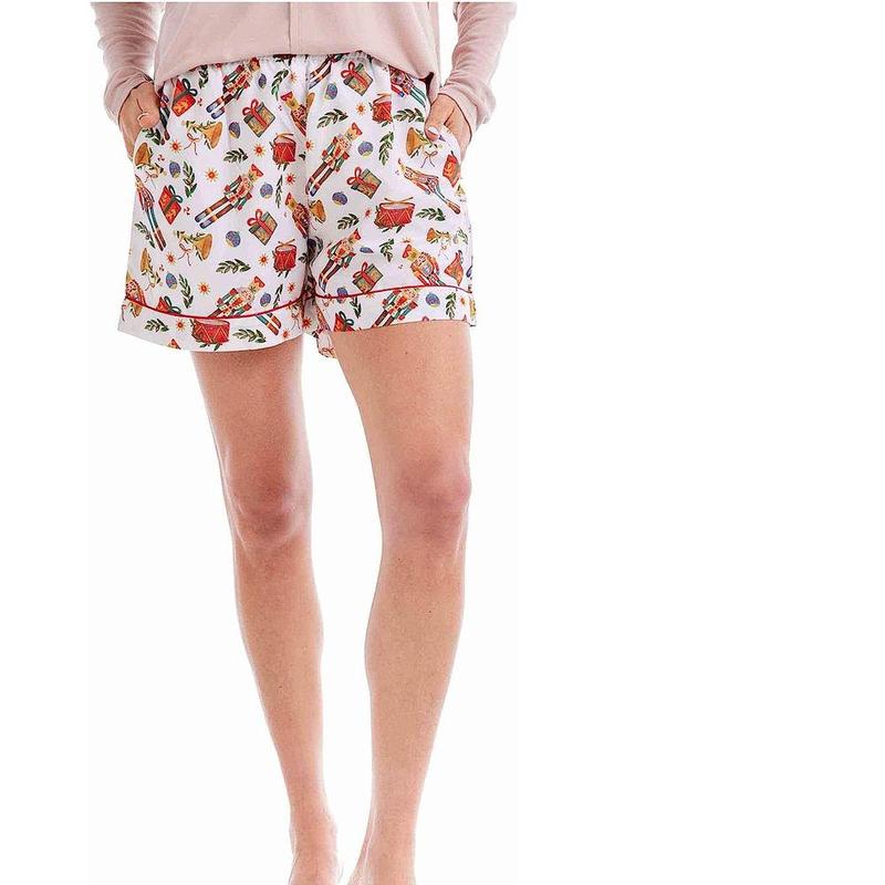 Mud Pie Nutcracker Pajama Shorts — NRS