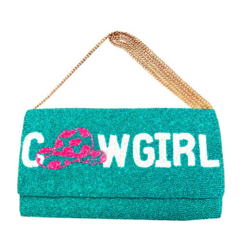 Viv And Lou i Cowgirl Beaded Clutch