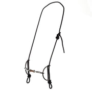 Smooth Dog Bone Sliding Gag Headstall