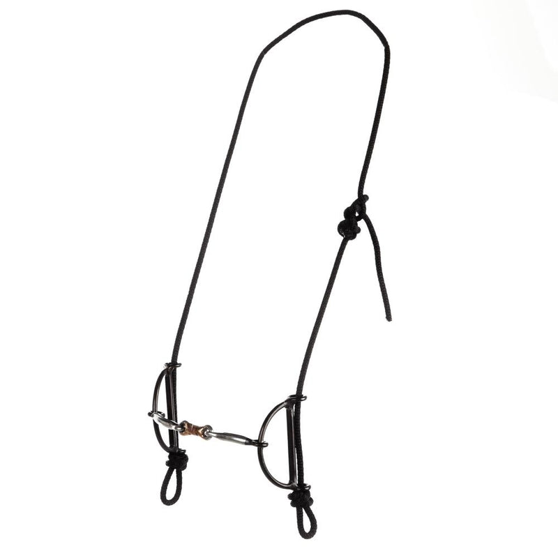 Smooth Dog Bone Sliding Gag Headstall
