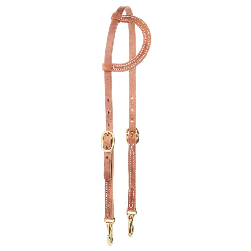 Single Headstall with Snap Bit Ends