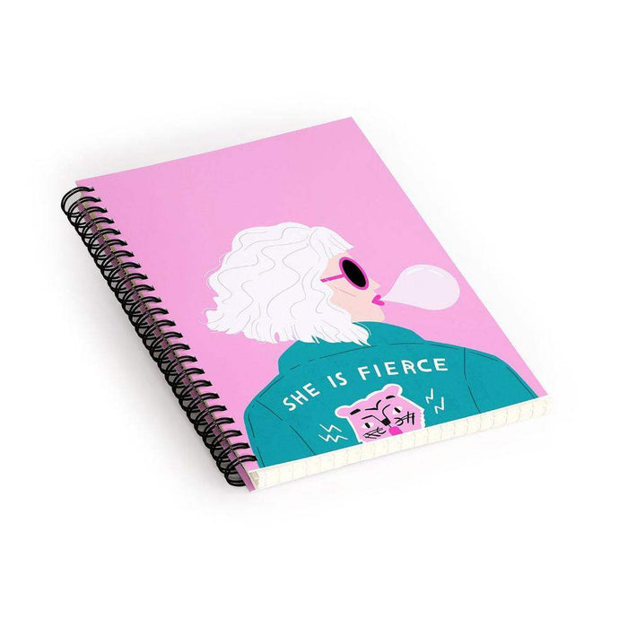 Deny Designs Disco Diva Spiral Notebook