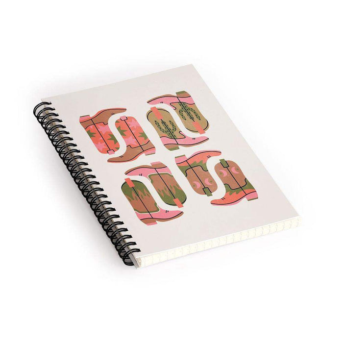 Deny Designs The Boots Spiral Notebook