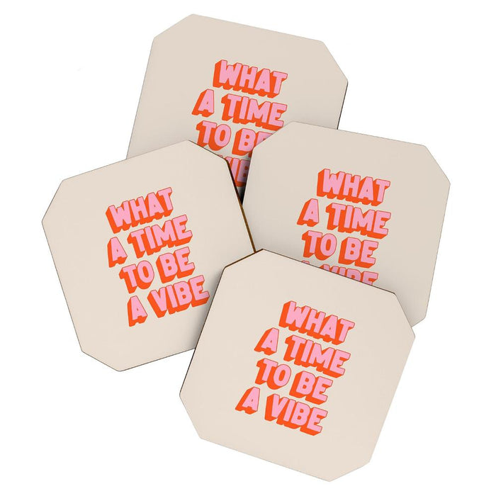 Be A Vibe Coaster Set