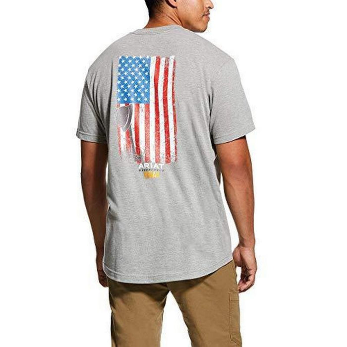 Mens Rebar American Grit T Shirt