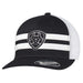 Ariat Men's Logo Shield Stripes Black Cap