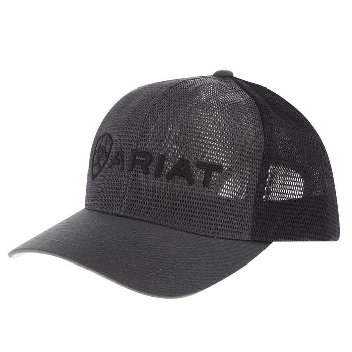 Ariat Logo Charcoal Black Cap