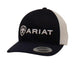 Ariat Embroidered Logo Navy and White Cap