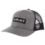 Ariat Men's Grey Snapback Logo Cap