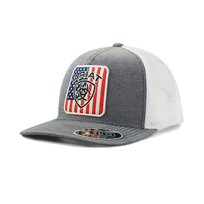 Ariat USA Flag Denim Cap