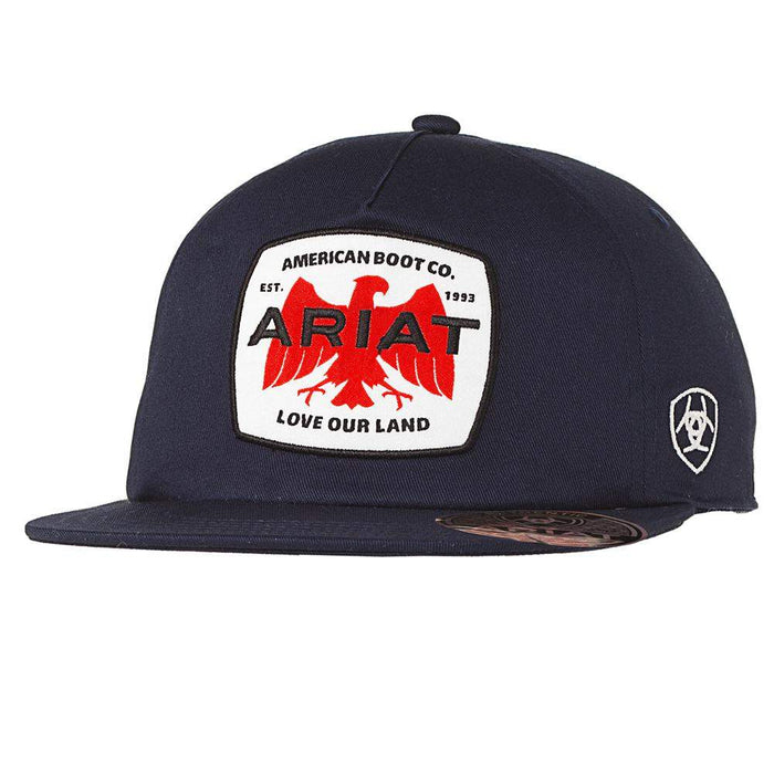 Ariat Eagle Patch Snapback Navy Cap