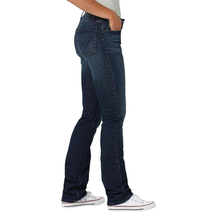 Women's Essential Mid-Rise Straight Leg Jeans