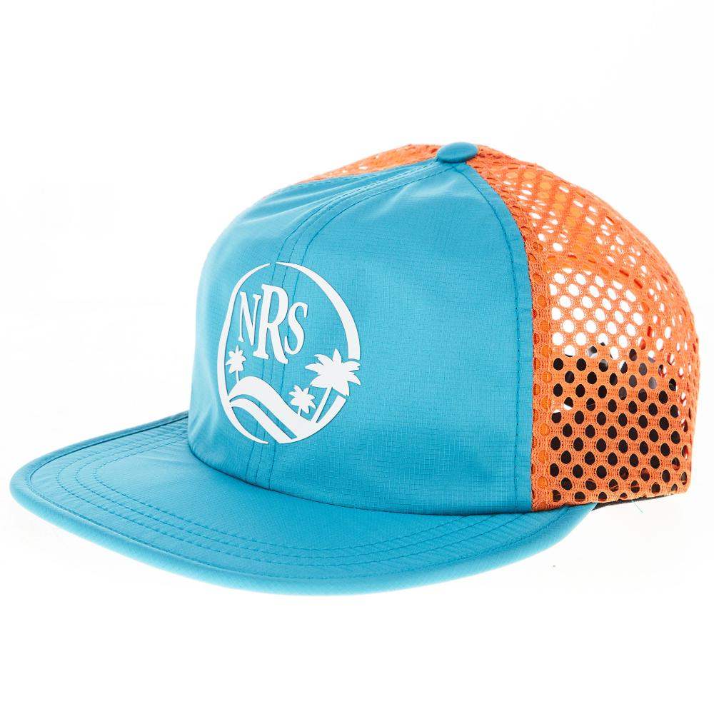 NRS Palm Tree Logo Teal and Orange Cap