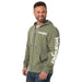 Wrangler Men's Logo Full Zip Hoodie