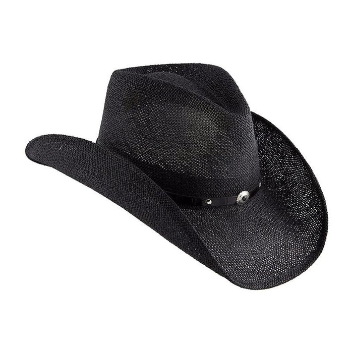 Onyx Black Summer Hat