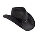 Onyx Black Summer Hat