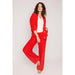 Women's Red Cable Lounge Pant