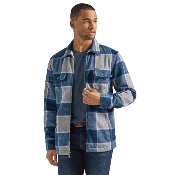 Wrangler Men's Flannel Shirt Jacket